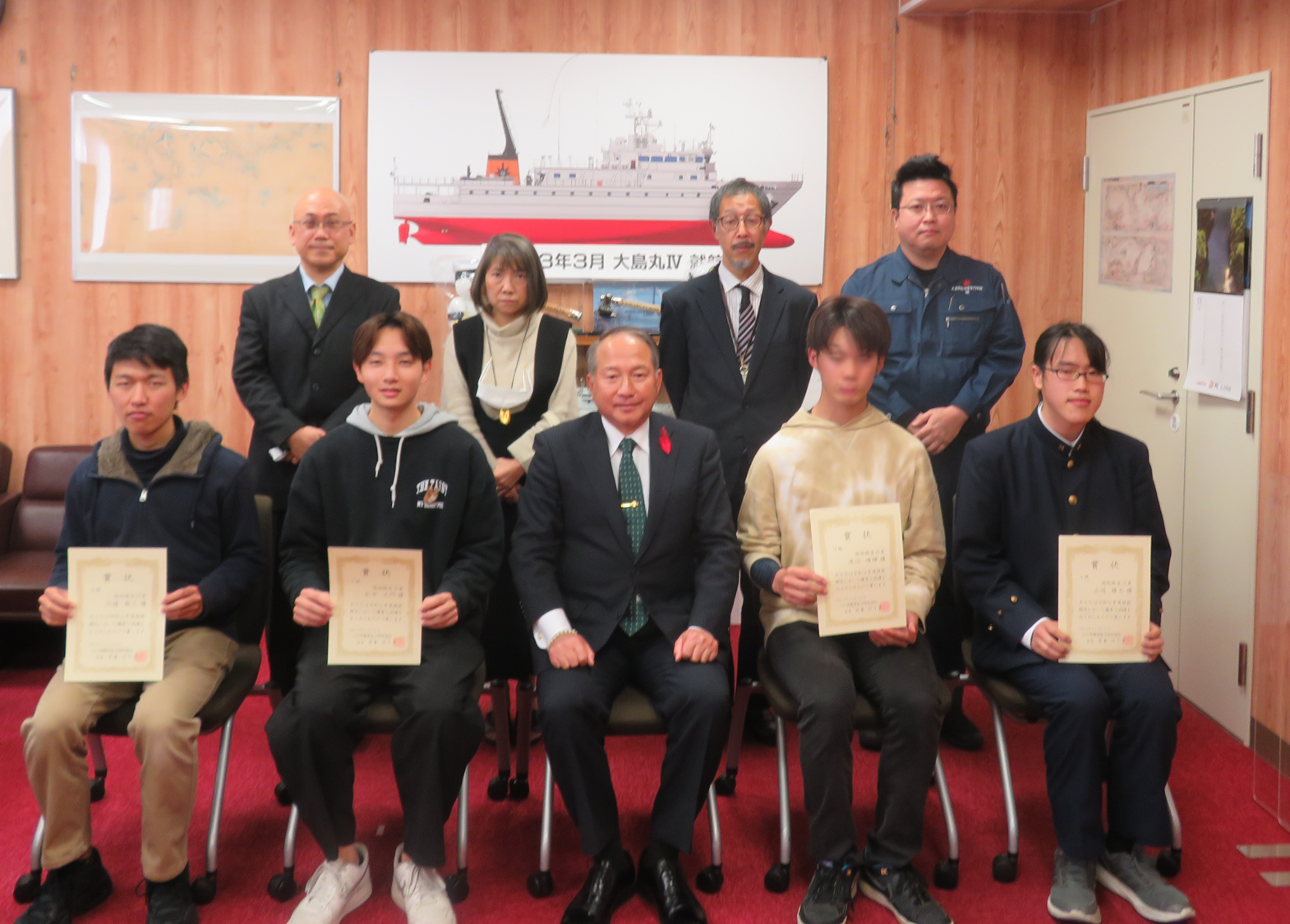 本校学生が国家検定 機械検査技能検定の成績優秀者として表彰されまし