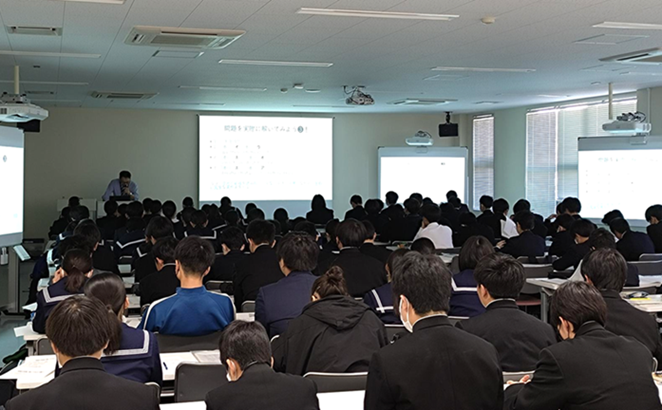 英語の入試問題解説の写真